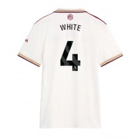 Arsenal Ben White #4 Tretí Ženy futbalový dres 2025-26 Krátky Rukáv